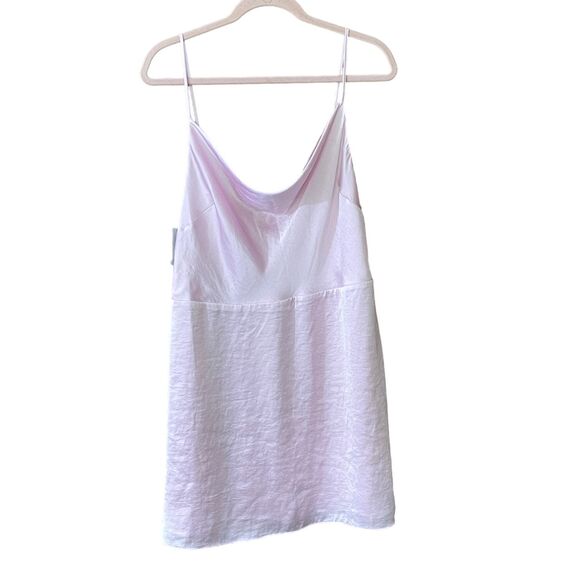 Aritzia Dresses & Skirts - NEW Aritzia‎ Sunday Best Spencer Dress Womens 2XL Mini Sleeveles Lilac Bloom $98